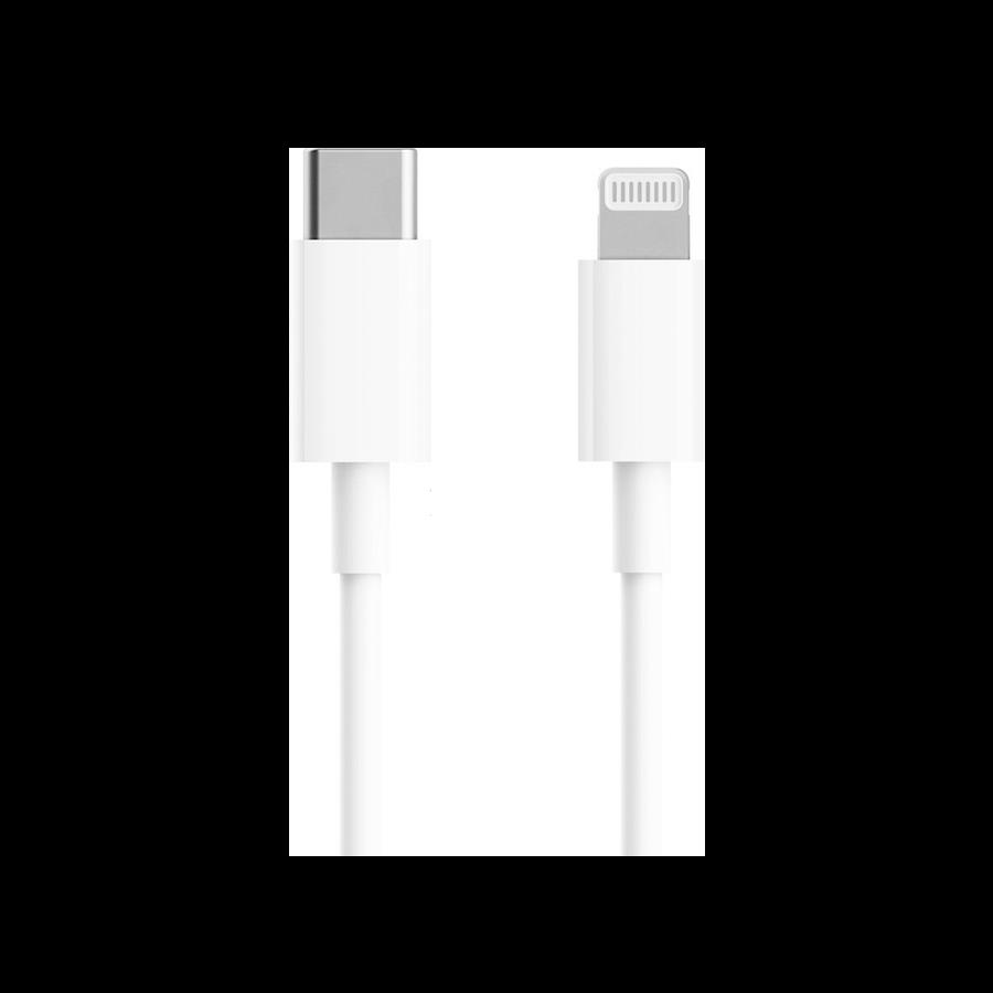 Cable Xiaomi LIGHTNING a USB C 1M blanco